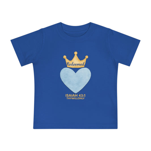 Isaiah 43:1 - Redeemed Baby Tee