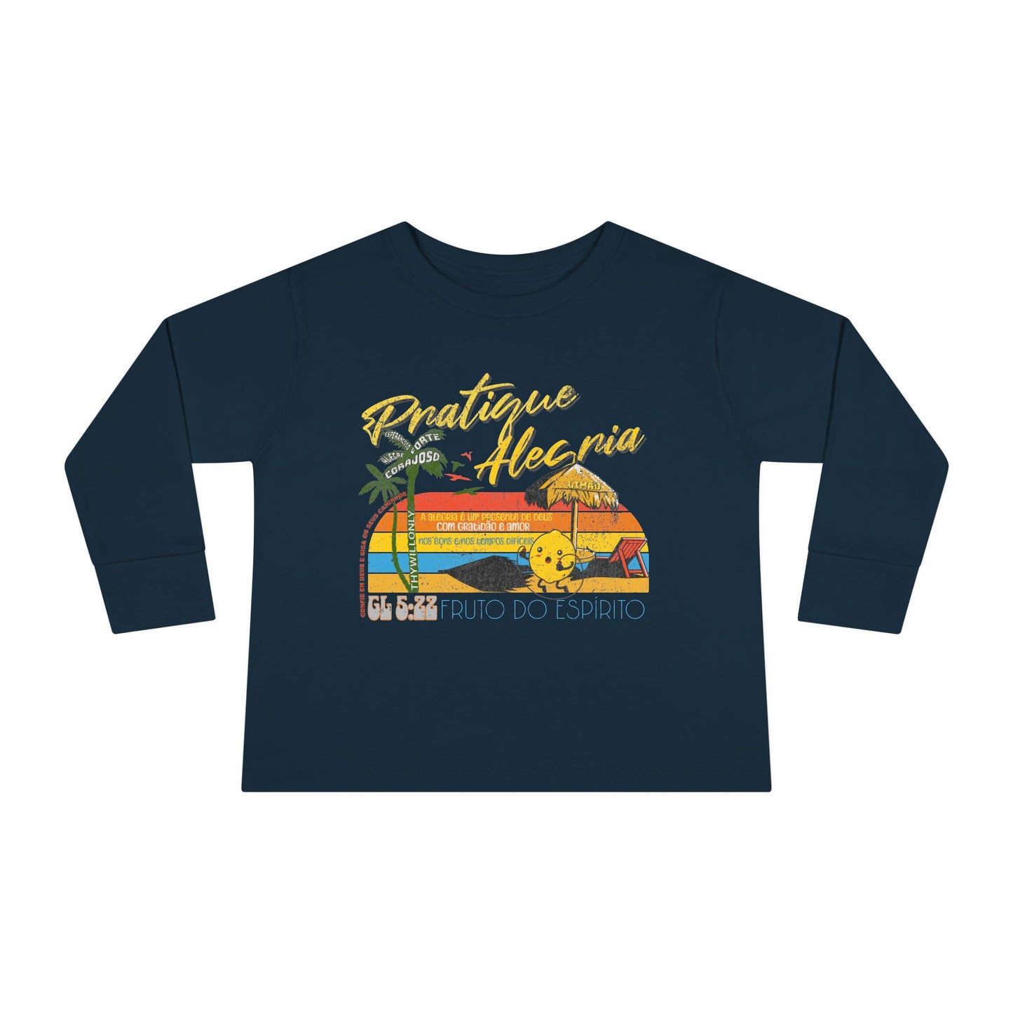 Gálatas 5:22 Camiseta Infantil: Alegria – Fruto do Espírito