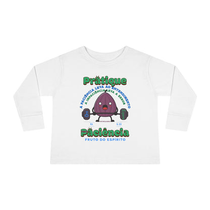 Gálatas 5:22 Camiseta Infantil: Paciência – Fruto do Espírito