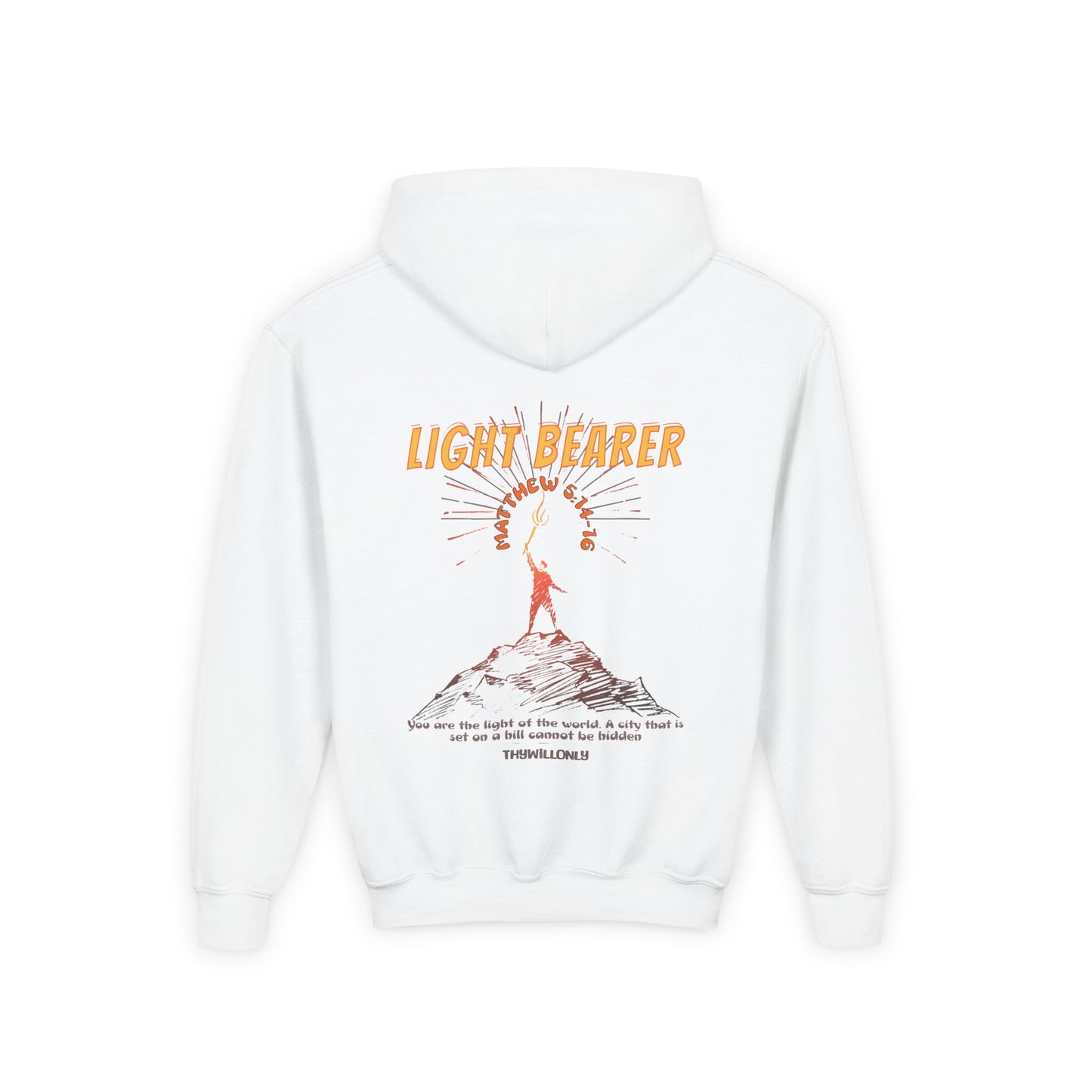 Light Bearer Kids Hoodie – Matthew 5:14–16