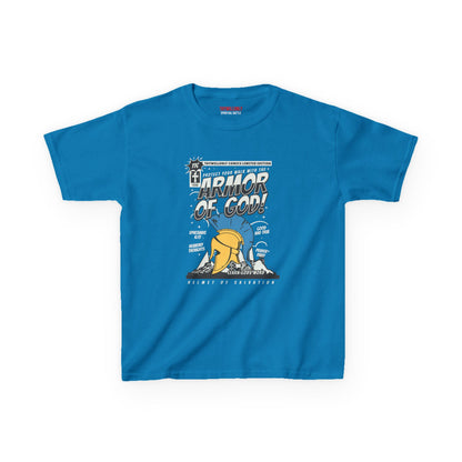 Ephesians 6:17 Youth T-Shirt: Helmet of Salvation – Armor of God