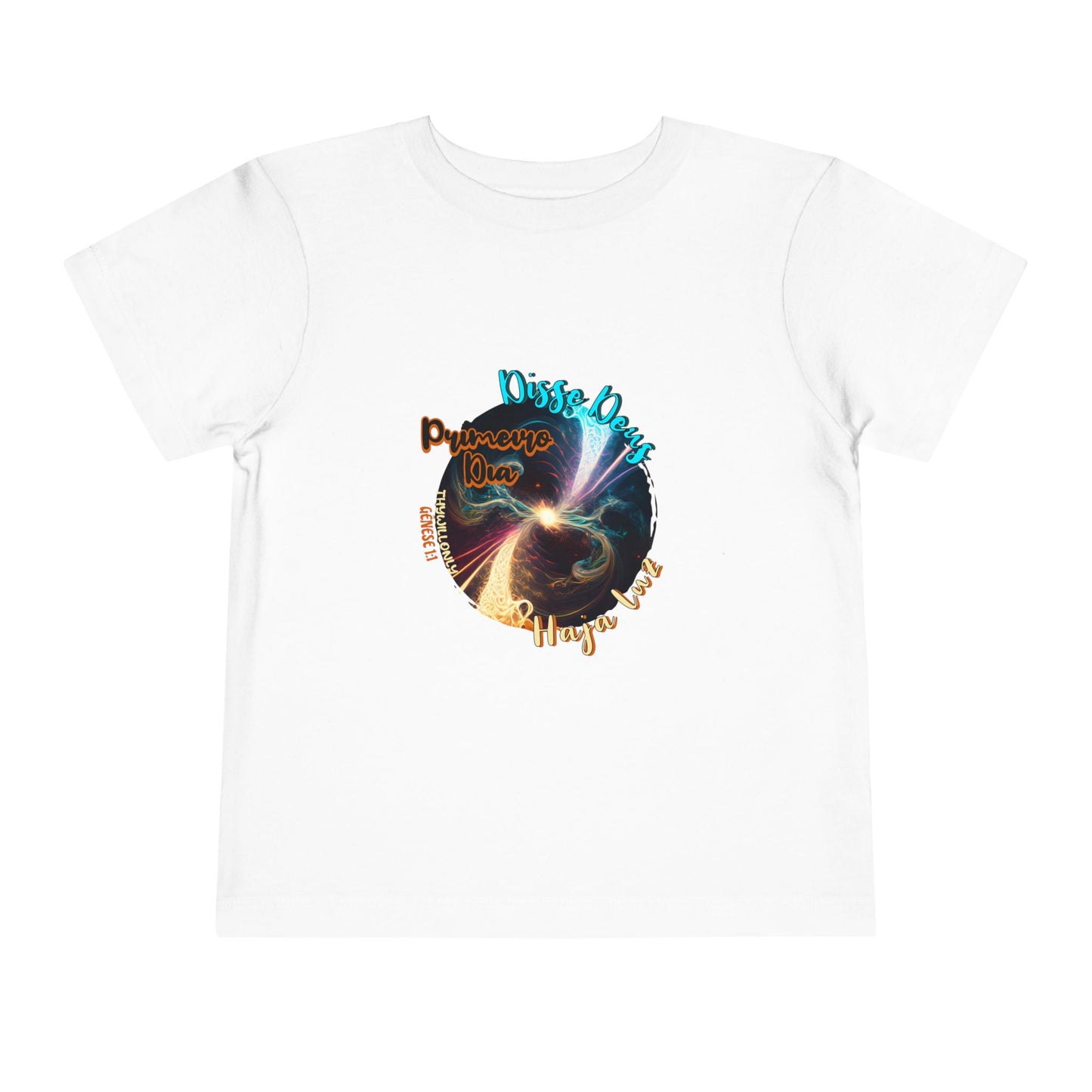 Camiseta Infantil – Dia 1 da Criação: Haja Luz