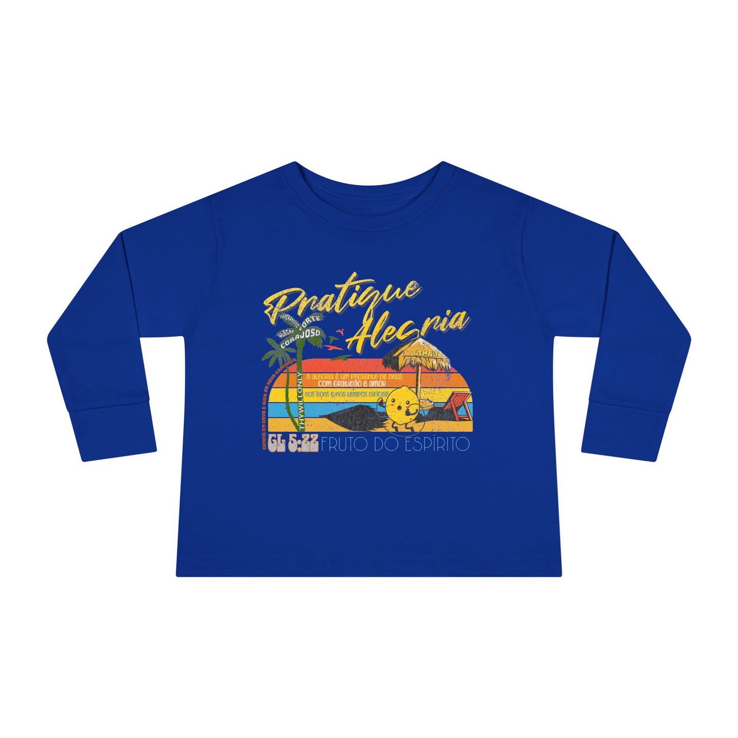 Gálatas 5:22 Camiseta Infantil: Alegria – Fruto do Espírito