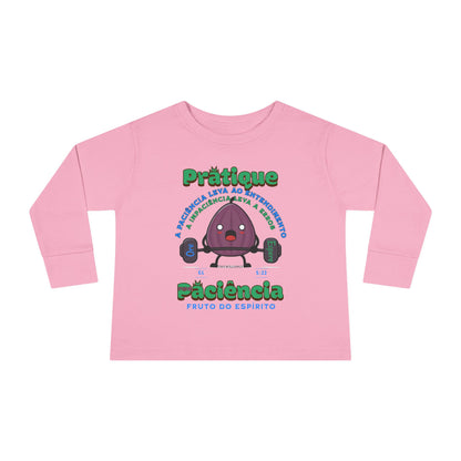 Gálatas 5:22 Camiseta Infantil: Paciência – Fruto do Espírito