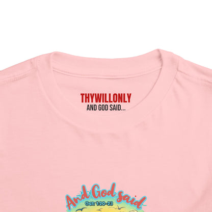Creation Day 5 Toddler Tee: Soar & Splash