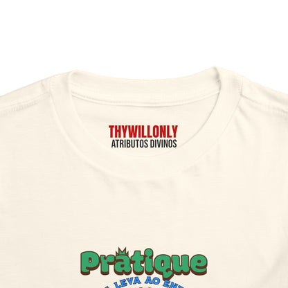 Camiseta Infantil Gálatas 5:22 – Paciência: Fruto do Espírito