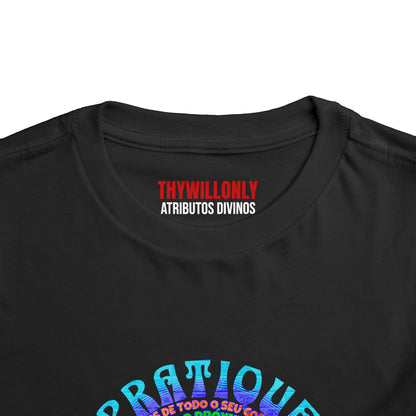Gálatas 5:22 Camiseta Infantil: Amor – Fruto do Espírito
