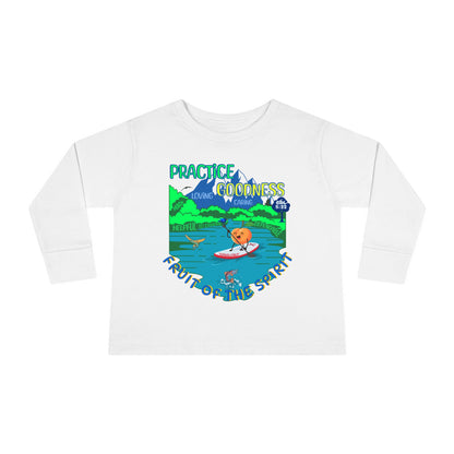 Galatians 5:22 Toddler LS Tee: Goodness – Fruit of the Spirit