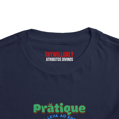 Camiseta Infantil Gálatas 5:22 – Paciência: Fruto do Espírito