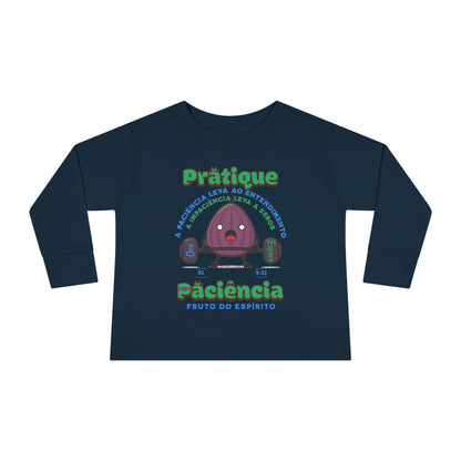 Gálatas 5:22 Camiseta Infantil: Paciência – Fruto do Espírito