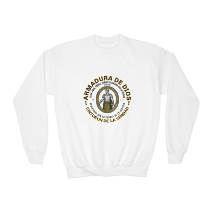 Efesios 6:14 – Sudadera Juvenil : Cinturón de la Verdad – Armadura de Dios