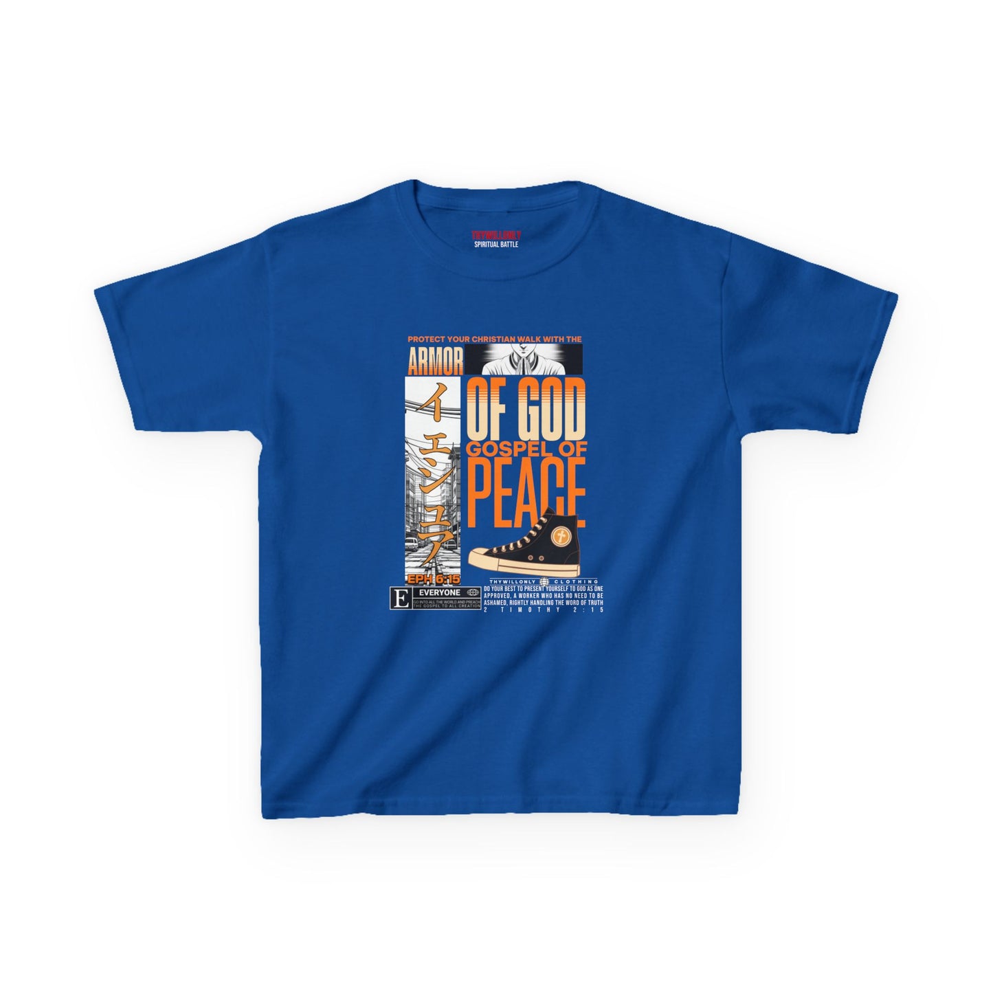 Ephesians 6:15 T-Shirt: Gospel of Peace Shoes – Armor of God