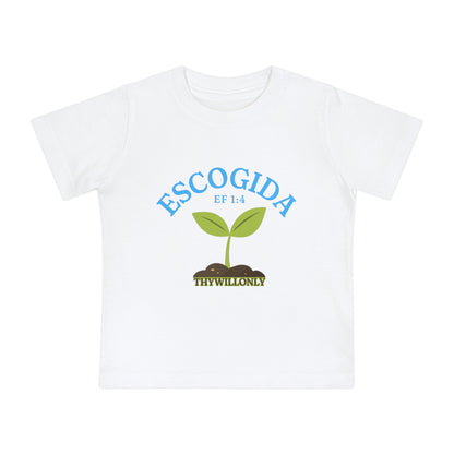 Efesios 1:4 - Camiseta para Bebé Escogida