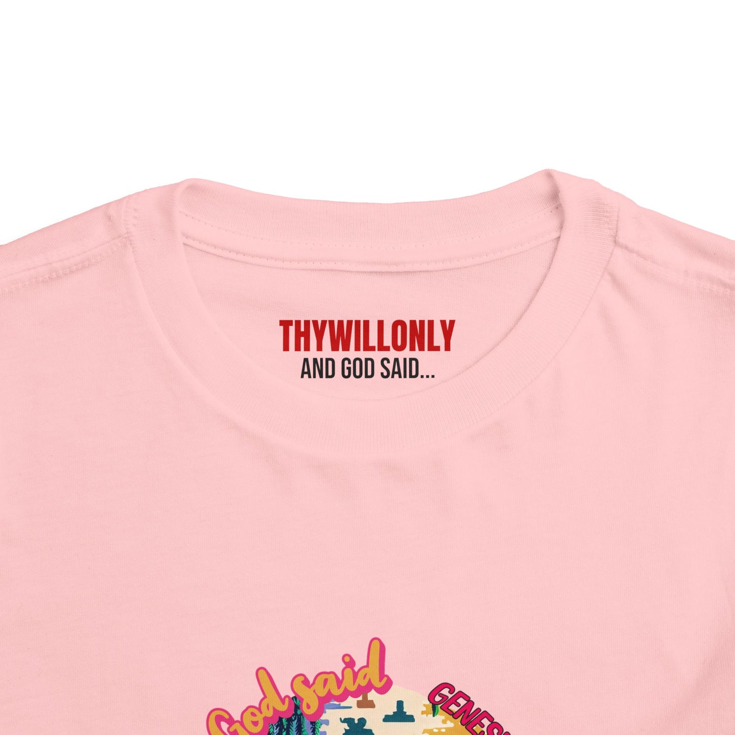 Creation Day 6 Toddler Tee: Made in His Image