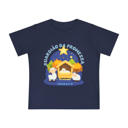 Lucas 2:11–12 - Camiseta Guardião da Promessa