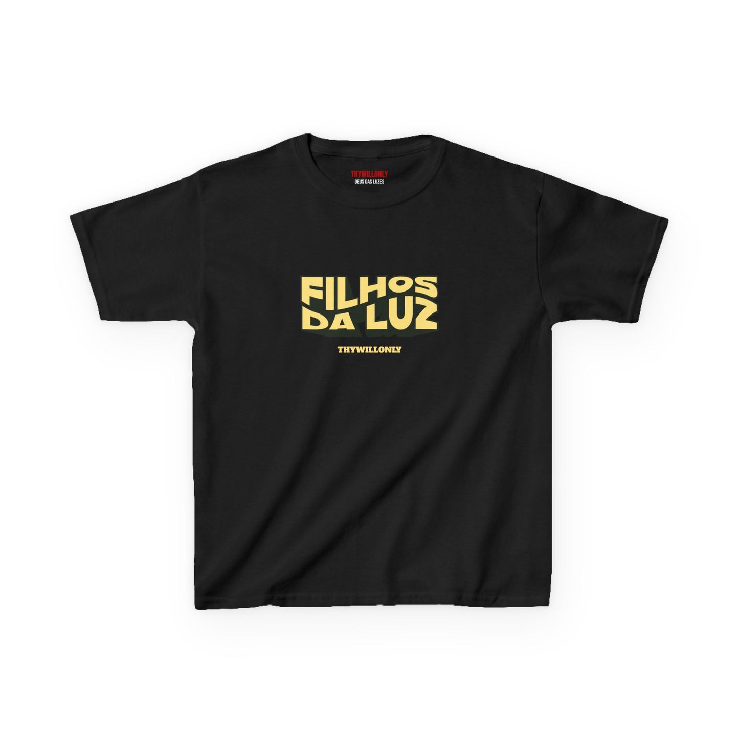 Camiseta Infantil Salmo 27:1 – O Senhor é a Minha Luz