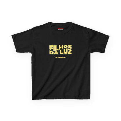 Camiseta Infantil Salmo 27:1 – O Senhor é a Minha Luz