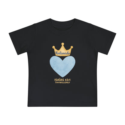 Isaías 43:1 - Camiseta para Bebé Redimido