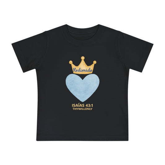 Isaías 43:1 - Camiseta para Bebé Redimido
