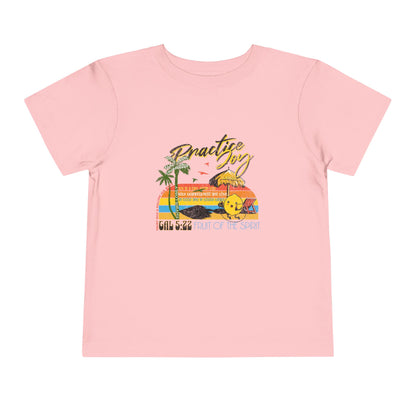 Galatians 5:22 Toddler Tee: Joy – Fruit of the Spirit