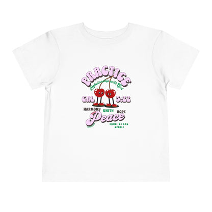 Galatians 5:22 Toddler Tee: Peace – Fruit of the Spirit