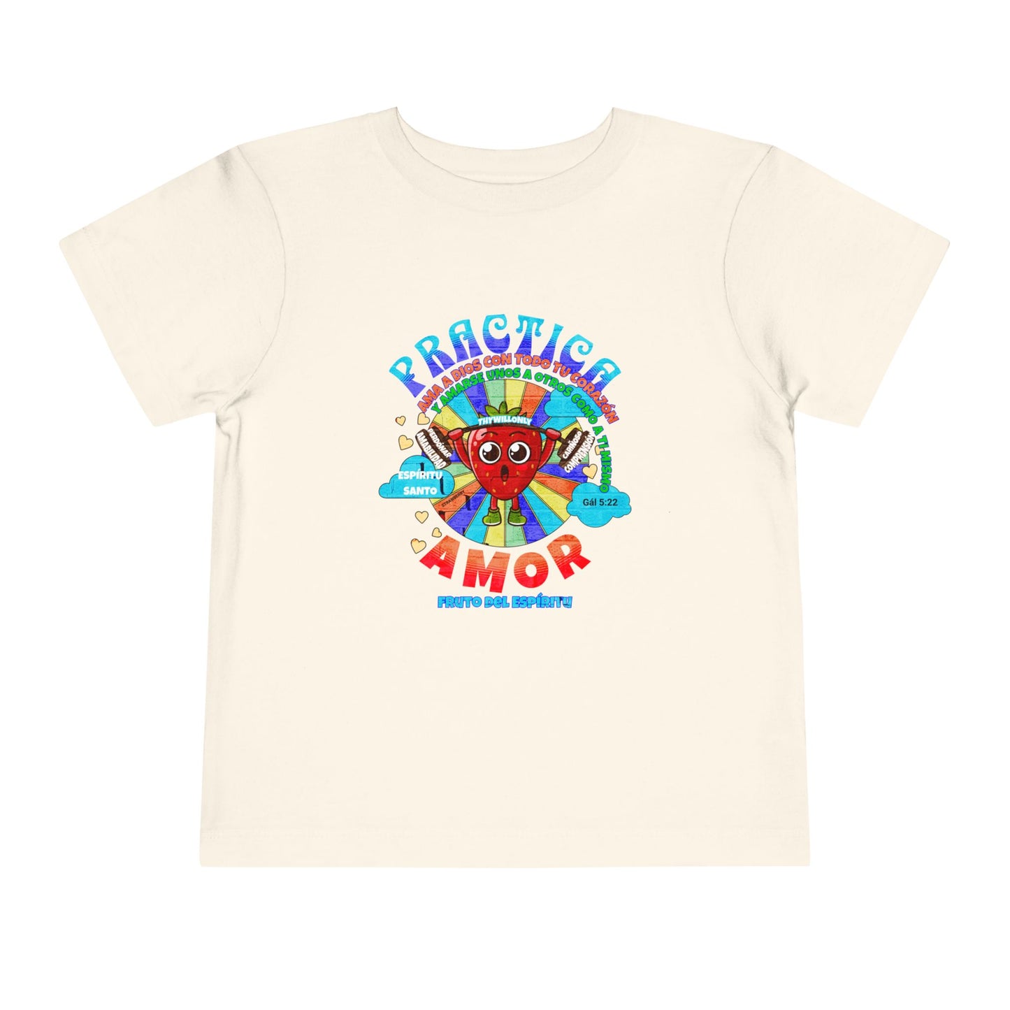 Gálatas 5:22 - Camiseta para Niños: Amor – Fruto del Espíritu