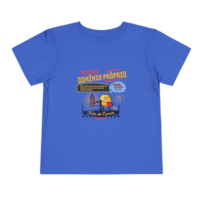 Gálatas 5:23 Camiseta Infantil: Domínio Próprio – Fruto do Espírito