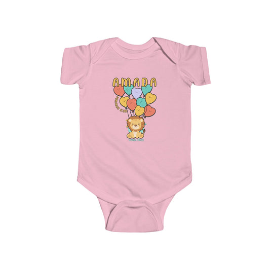 Romanos 8:38 - Body de Bebê Amada