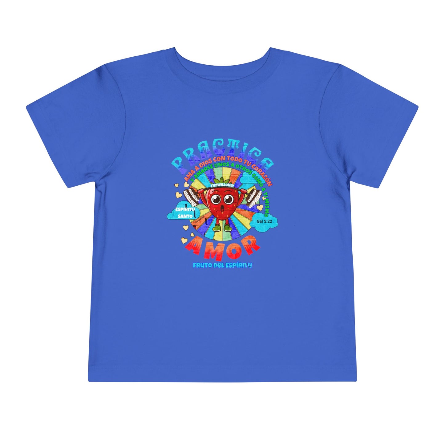 Gálatas 5:22 - Camiseta para Niños: Amor – Fruto del Espíritu