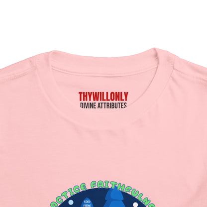 Galatians 5:22 Toddler Tee: Faithfulness – Fruit of the Spirit