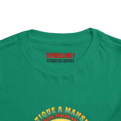 Gálatas 5:23 Camiseta Infantil: Mansidão – Fruto do Espírito