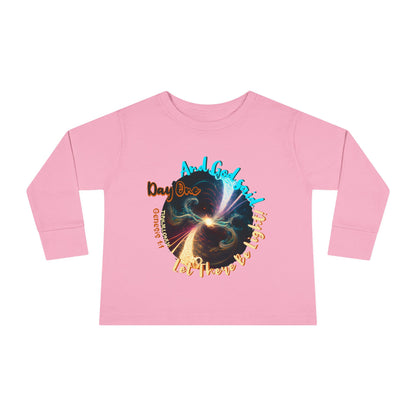 Creation Day 1 Toddler LS Tee: Let There Be Light