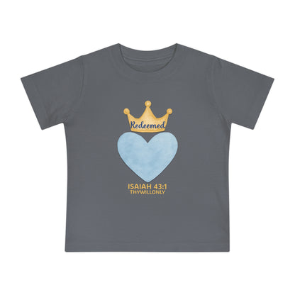 Isaiah 43:1 - Redeemed Baby Tee