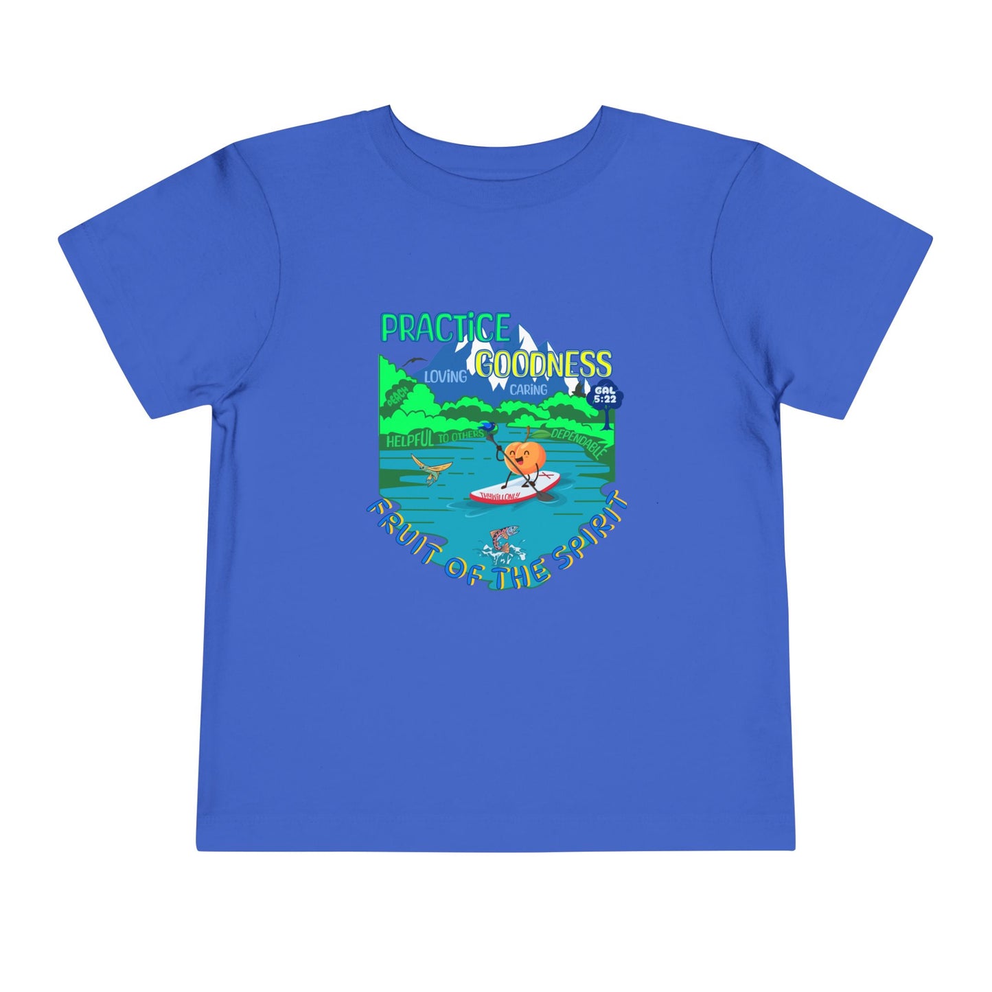 Galatians 5:22 Toddler Tee: Goodness – Fruit of the Spirit