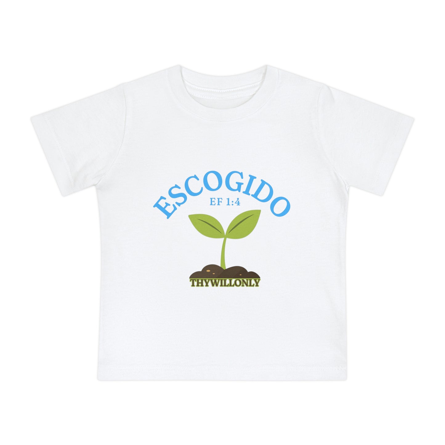 Efesios 1:4 - Camiseta para Bebé Escogido