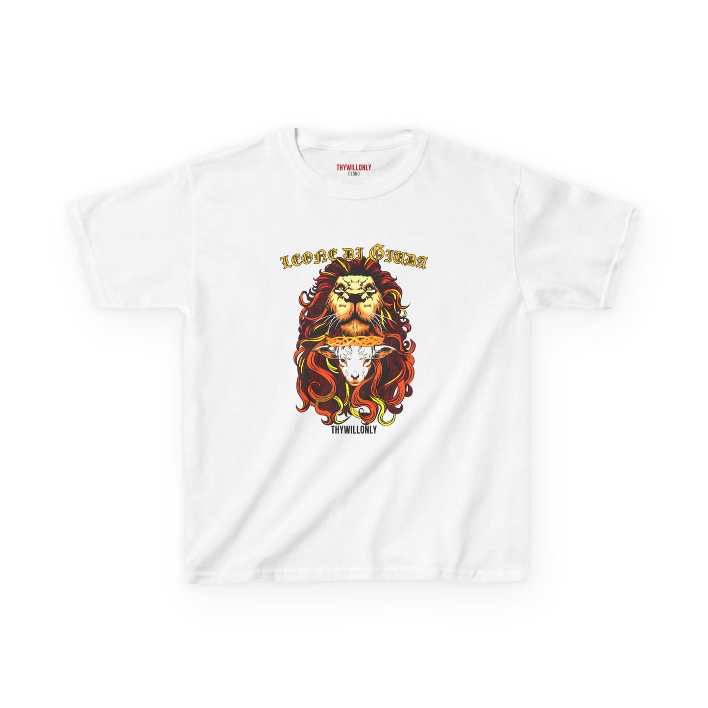 Apocalisse 5:5 - Maglietta Bambini: Il Leone di Giuda