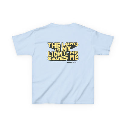Psalm 27:1 Kids T-Shirt – The Lord Is My Light