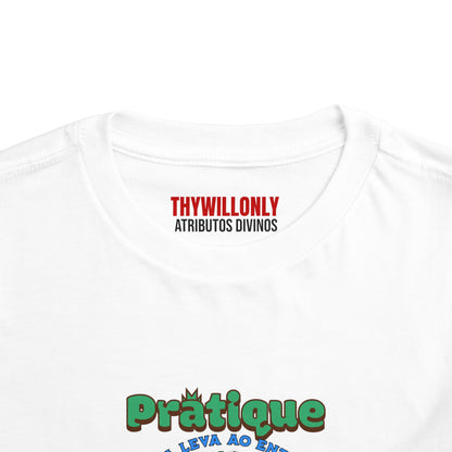 Camiseta Infantil Gálatas 5:22 – Paciência: Fruto do Espírito