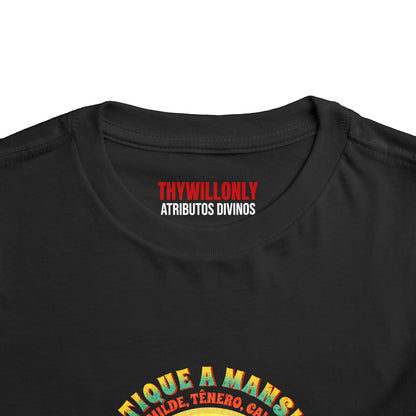 Gálatas 5:23 Camiseta Infantil: Mansidão – Fruto do Espírito