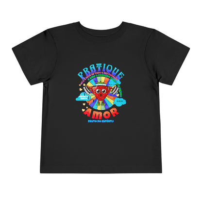 Gálatas 5:22 Camiseta Infantil: Amor – Fruto do Espírito