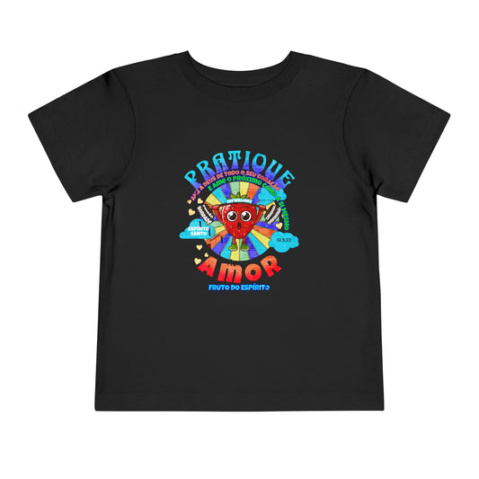 Gálatas 5:22 Camiseta Infantil: Amor – Fruto do Espírito