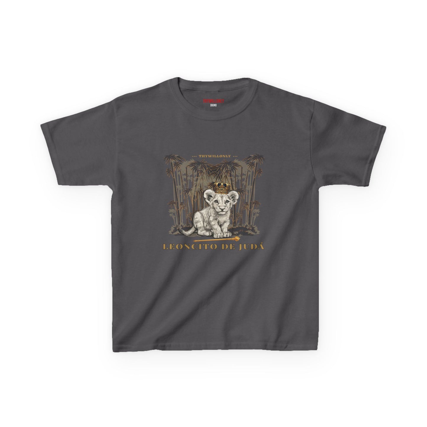 Génesis 49:9–10 - Camiseta Juvenil: Leoncito de Judá