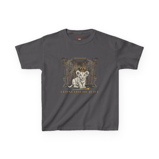 Génesis 49:9–10 - Camiseta Juvenil: Leoncito de Judá