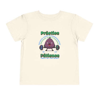 Galatians 5:22 Toddler Tee: Patience – Fruit of the Spirit