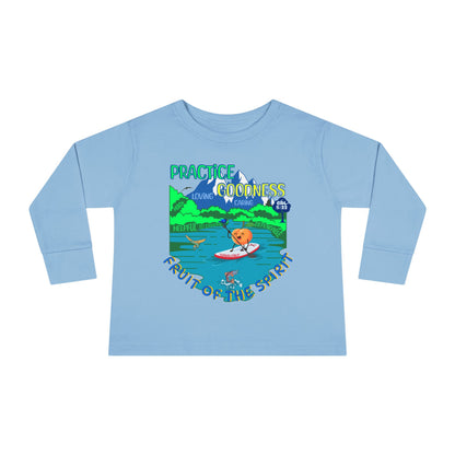 Galatians 5:22 Toddler LS Tee: Goodness – Fruit of the Spirit