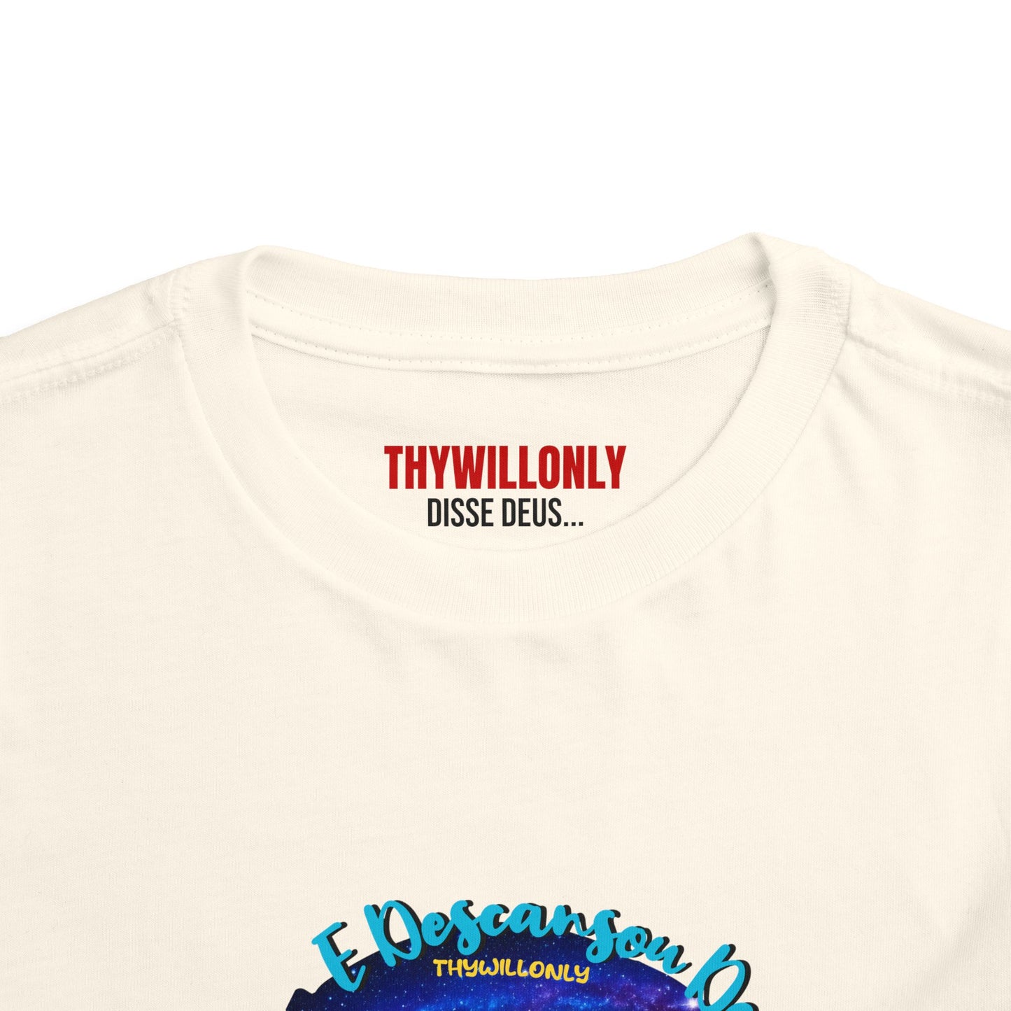 Camiseta Infantil – Dia 7 da Criação: Deus Descansou