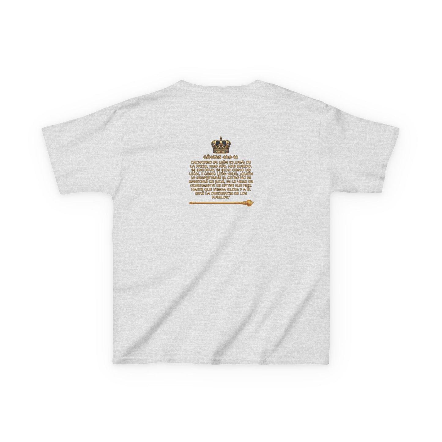 Génesis 49:9–10 - Camiseta Juvenil: Leoncito de Judá