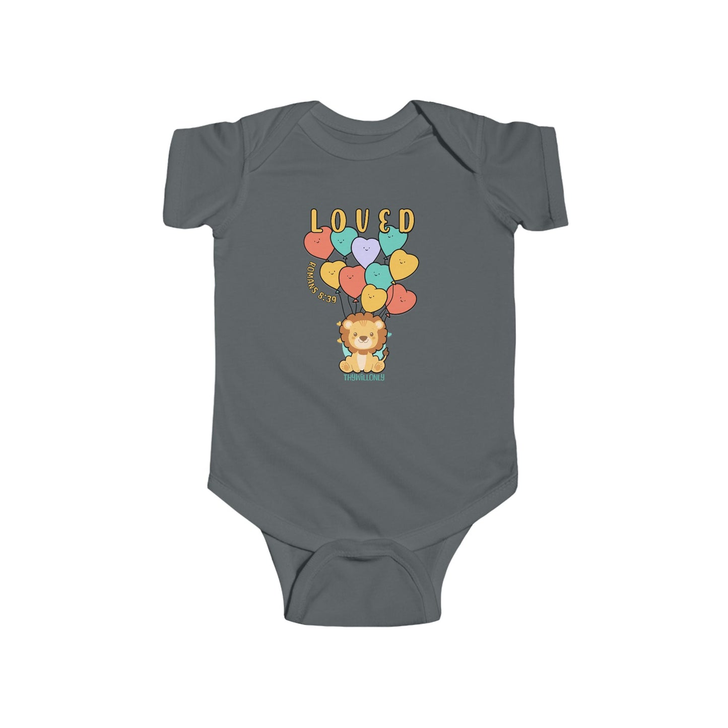 Romans 8:38 - Loved Baby Onesie