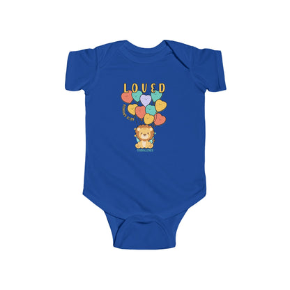 Romans 8:38 - Loved Baby Onesie