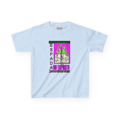 Efésios 6:17 Camiseta Juvenil: Espada do Espírito – Armadura de Deus